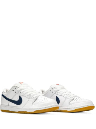NIK.E SB DUNK LOW WHITE NAVY GUM