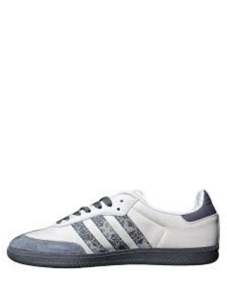 Adidass Samba X Louiis Vuitton Dark Grey