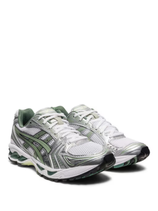 Asic_s gel kayano 14 white pure silver slate grey sage
