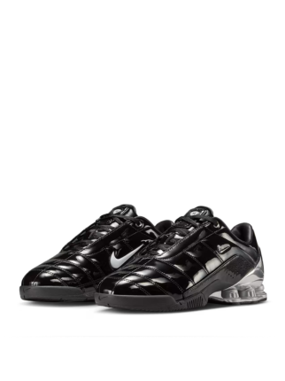 Nikee Total 90 Shox MagiaBlack and Metallic Silver