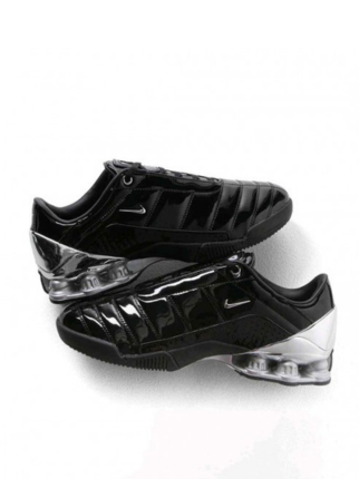 Nikee Total 90 Shox MagiaBlack and Metallic Silver