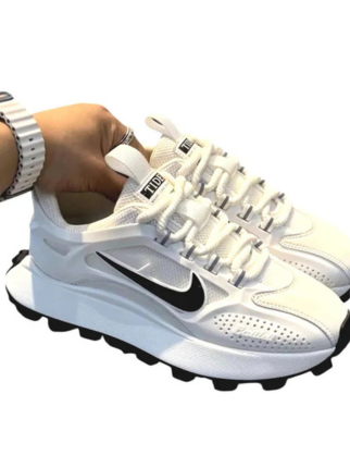 NIKEE BAILLELI PLATFORM SNEAKER WHITE