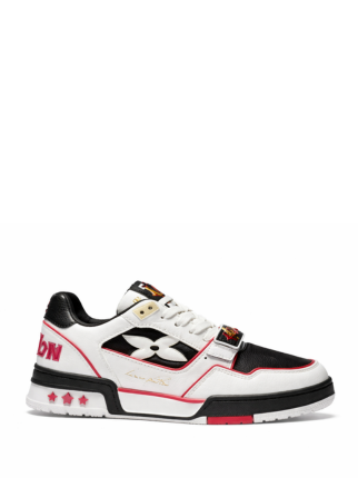 Louiss Vuittionn Trainer Strap Black Red