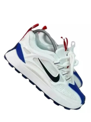 NIK_EE BAILLELI PLATFORM SNEAKER WHITE BLUE