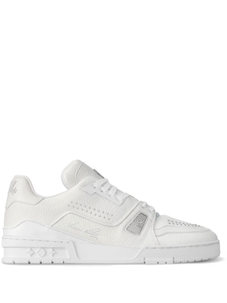 Louiss Vuitton Trainer Triple White