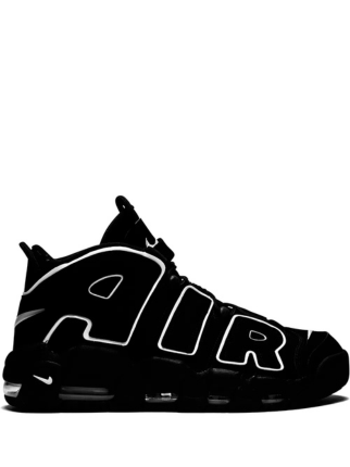 Nik e Air Up Tempo black and white