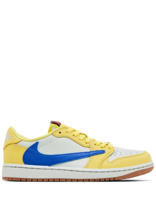 Nikee air jordan retro low x travis scott canary