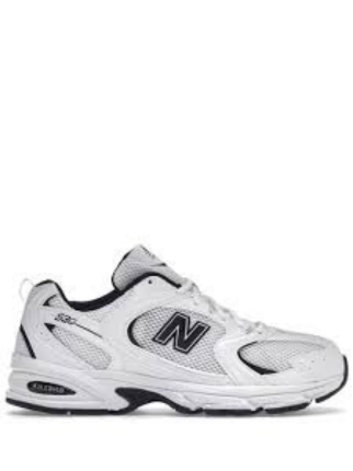 NEW . BALANCE 530 WHITE BLACK