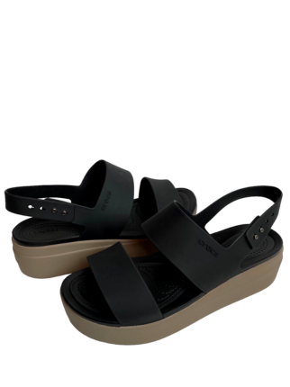 crocss Womens Brooklyn Low Wedge Sandals