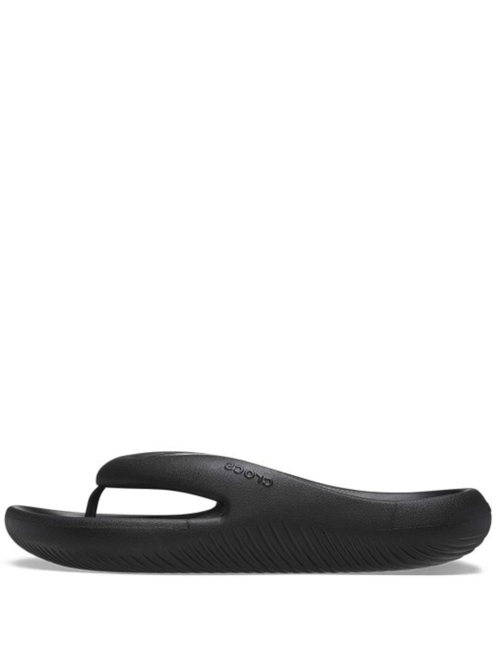 crocss mellow recovery premium flipflop black