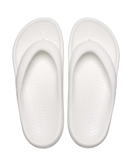 crocss MELLOW RECOVERY FLIP Flops Whites