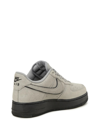 NIKEE AIR FORCE SUEDE BLACK GREY FOR MEN