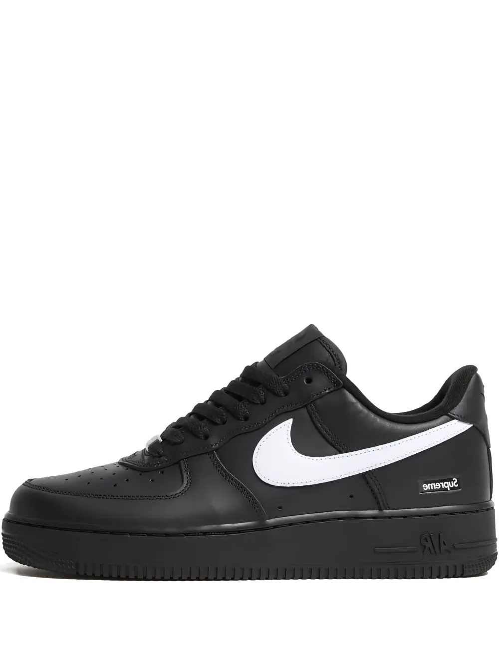 Supreme x Nik ee air force 1 low black white