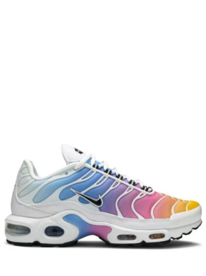 Nikee Airmax Plus TN White Blue Pink Women Shoes