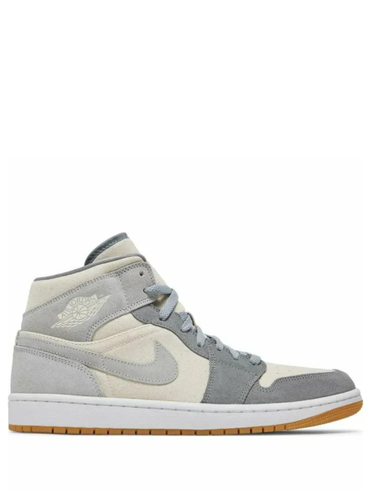 Air Jordan 1 Mid Coconut Milk Particle Grey