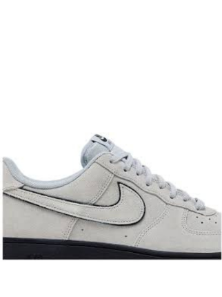 NIKEE AIR FORCE SUEDE BLACK GREY FOR MEN