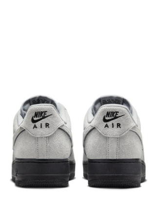 NIKEE AIR FORCE SUEDE BLACK GREY FOR MEN