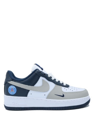 nikee airforce 1 paris saint german psg grey blue