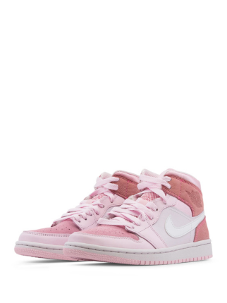 Jordan Retro 1 mid digital pink for her
