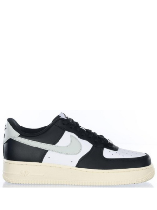 NIK.E AIRFORCE 1 LOW WHITE LIGHT SILVER COCONUT MILK BLACK