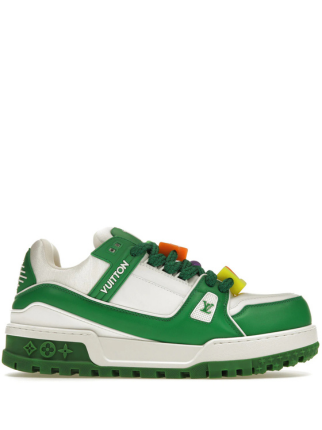Louiss Vuittonn TRAINER Maxi Green WHITE