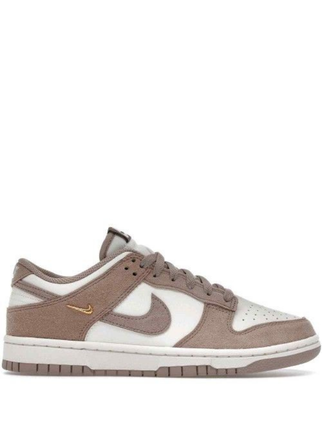 Nikke Dunk Low Malt Gold Mini Swoosh Womens