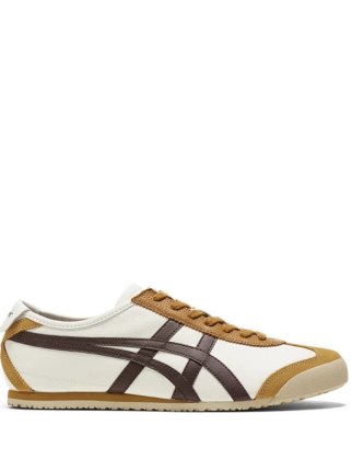 ONITSUK.A TIGER MEXICO 66 CREAM LICORICE BROWN