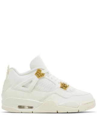 Nikee Air Jordan 4 Retro Metallic Gold