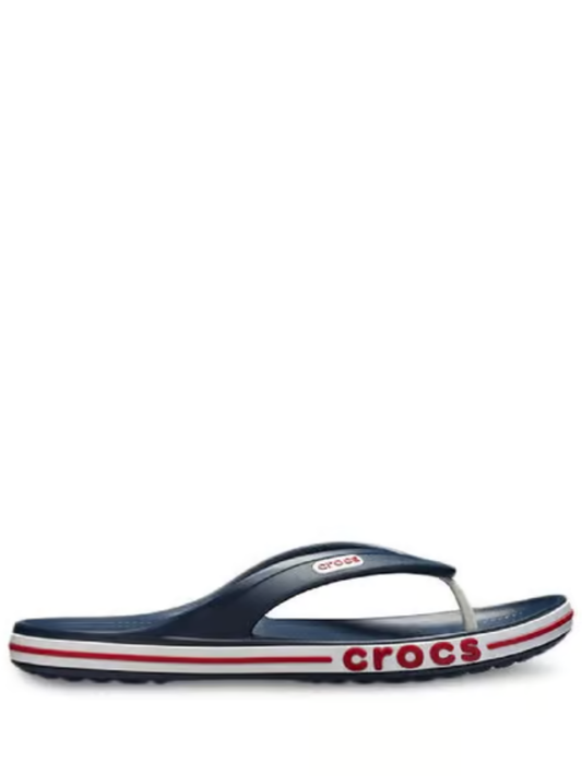 crocss Flip Flops Bayaband Navy Blue