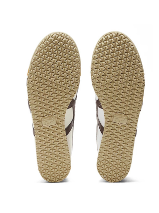 ONITSUK.A TIGER MEXICO 66 CREAM LICORICE BROWN