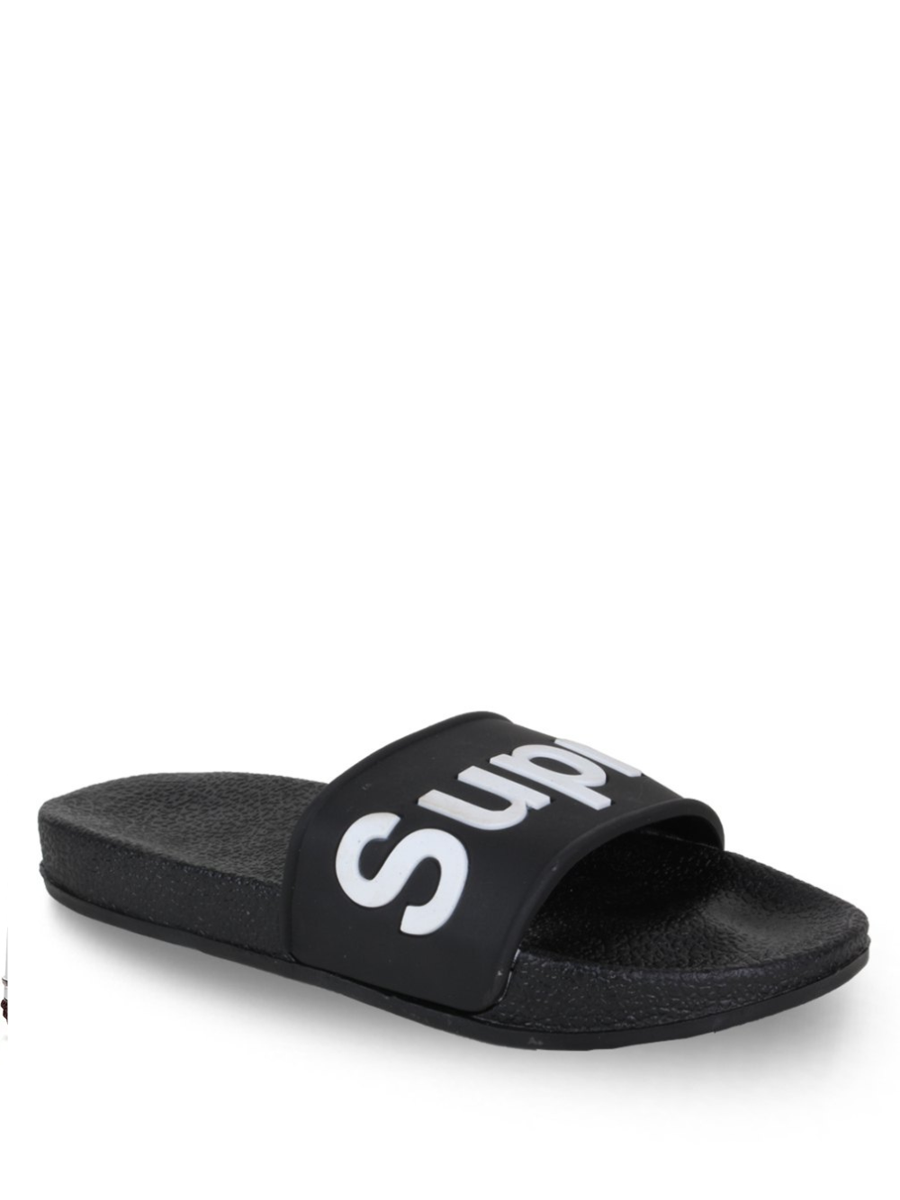 Suprem.e Black Comfort Slide