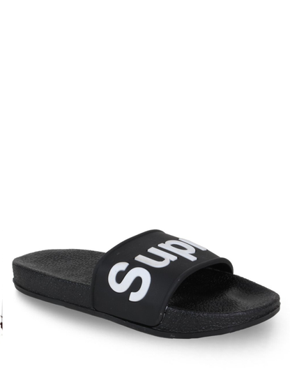 Suprem.e Black Comfort Slide