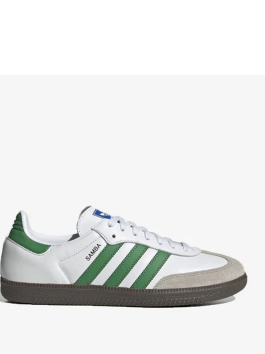 Adida.s Samba White Green Women Leather Quality FIX
