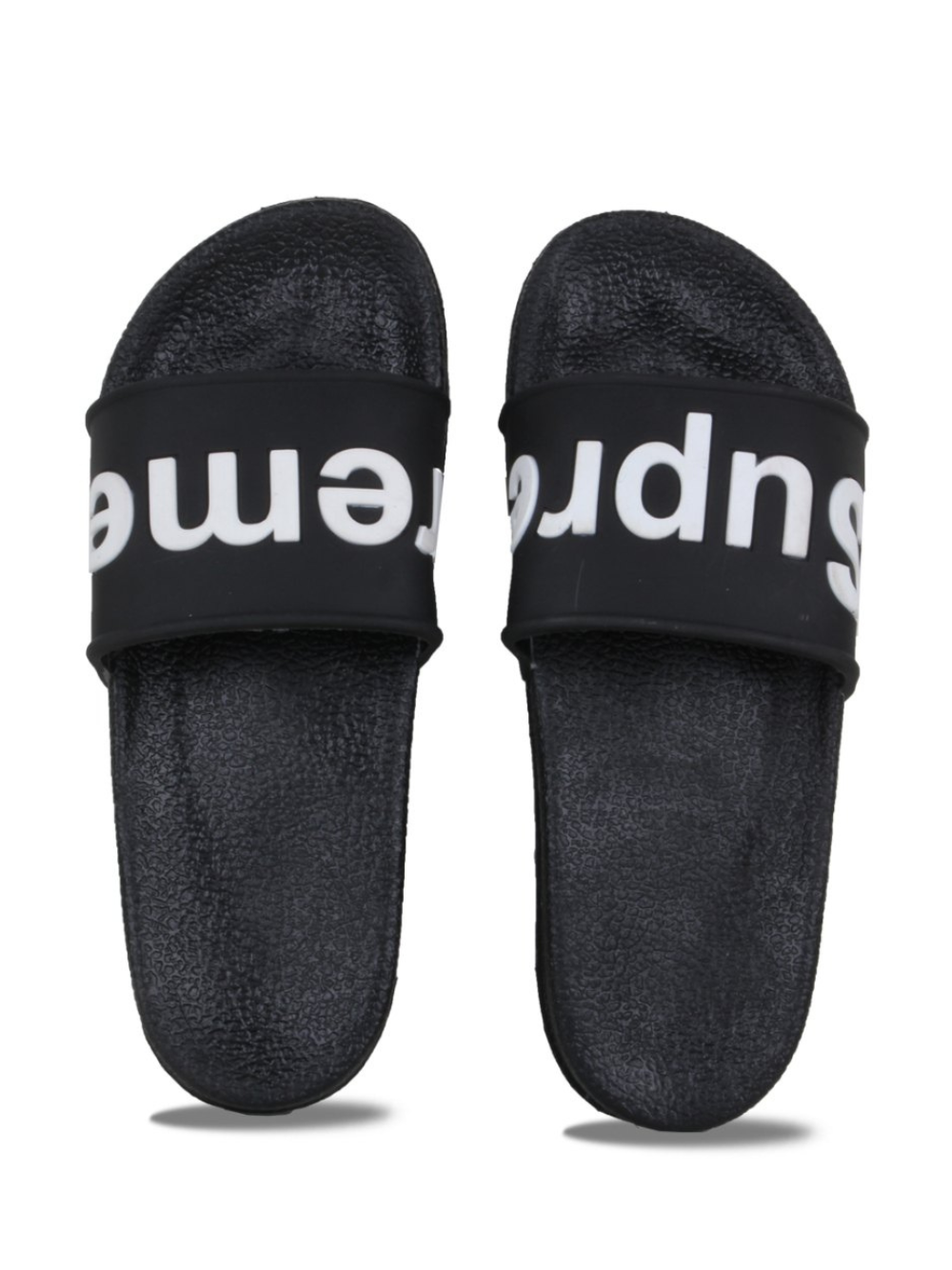 Suprem.e Black Comfort Slide