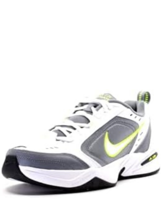 Nikee Air Monarch Iv Trainers X White Cool Grey