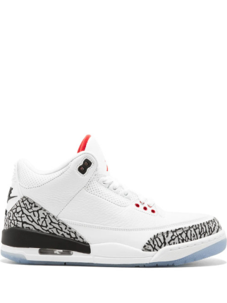 NIK EE AIR JORDAN 3 THROW LINE WHITE CEMENT