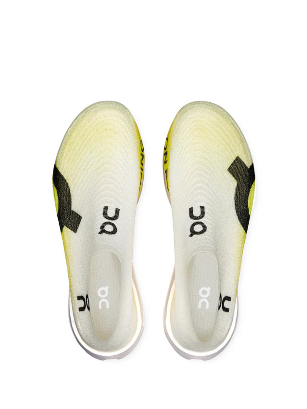 On Cloudboom Strike LS White Yellow