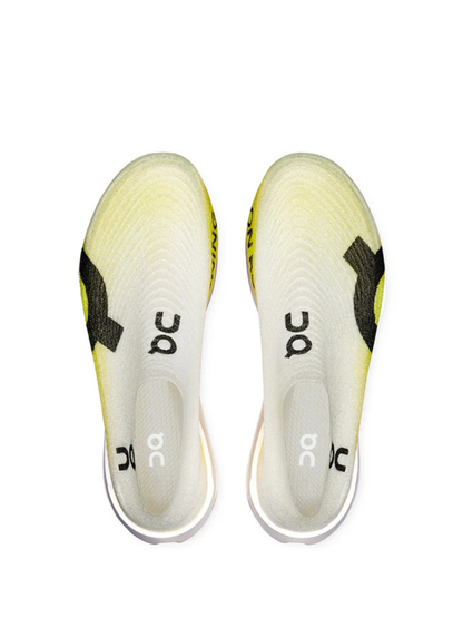 On Cloudboom Strike LS White Yellow