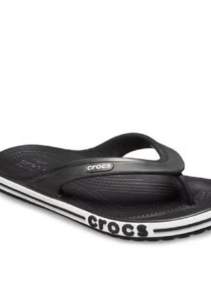 Crocss bayaband flip black pepper legit quality