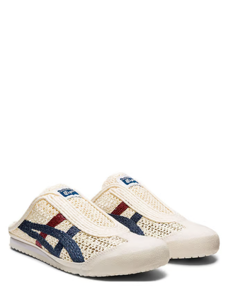 Onitsukaa Tiger Mexico 66 Sabot Cream Mako Blue