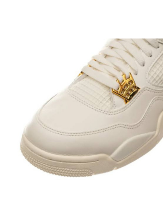 Nikee Air Jordan 4 Retro Metallic Gold