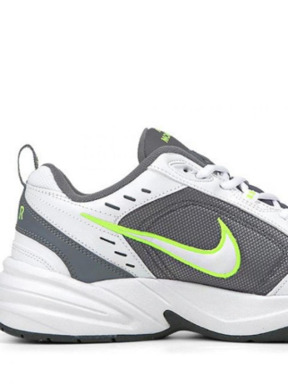 Nikee Air Monarch Iv Trainers X White Cool Grey