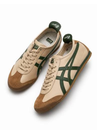 Onitsukka Tiger Mexico 66 Beige Green Grass fix