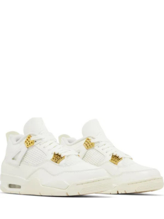 Nikee Air Jordan 4 Retro Metallic Gold