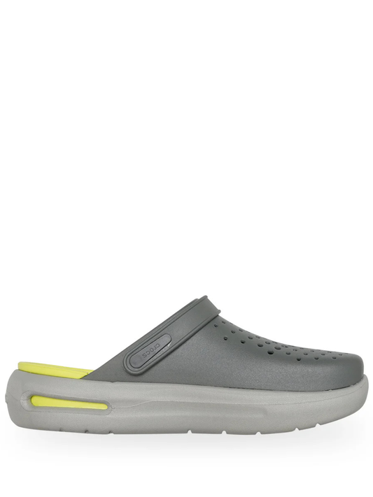 Crocss inmotion clogs grey yellow