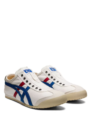 Onitsuka Tiger Mexico 66 Slip on white blue red x gold