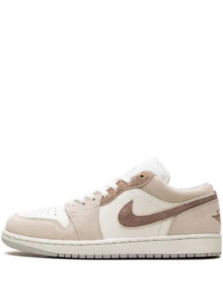 Nik_e Air Jordan 1 Low Light Brown Fix
