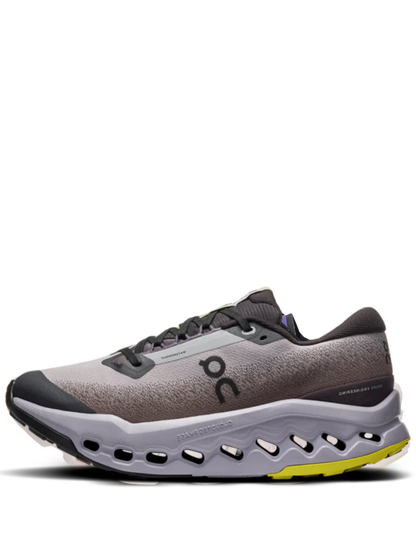 On CloudSurfer Trail 2 Waterproof Black Purple Soul