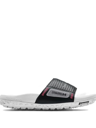 UNDER ARRMOUR fat tire slides white sale