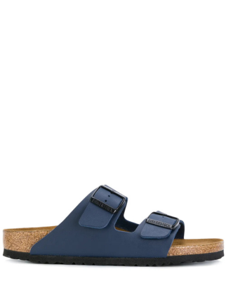Birkenstock Arizona blue suede